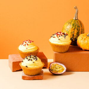 Kõrvitsa-passioni tassikook