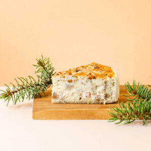 Metsaseene-peekoni quiche